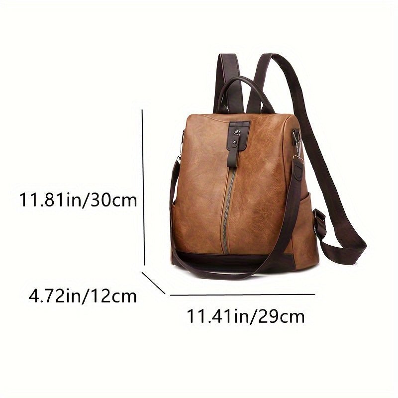 Women's Anti-Theft Backpack — Waterproof Hidden Zipper Design 10