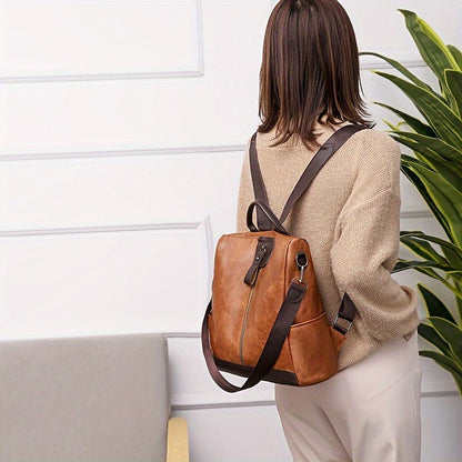 Women's Anti-Theft Backpack — Waterproof Hidden Zipper Design 8