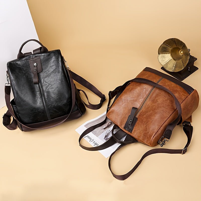 Women's Anti-Theft Backpack — Waterproof Hidden Zipper Design 7