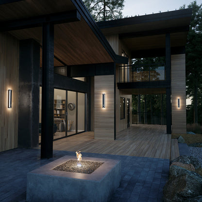 Moderne Buitenwandlamp met PIR-sensor en Warm LED