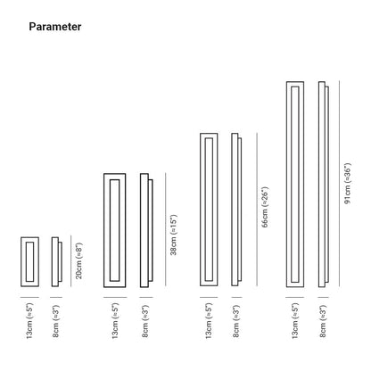 Moderne Buitenwandlamp met PIR-sensor en Warm LED