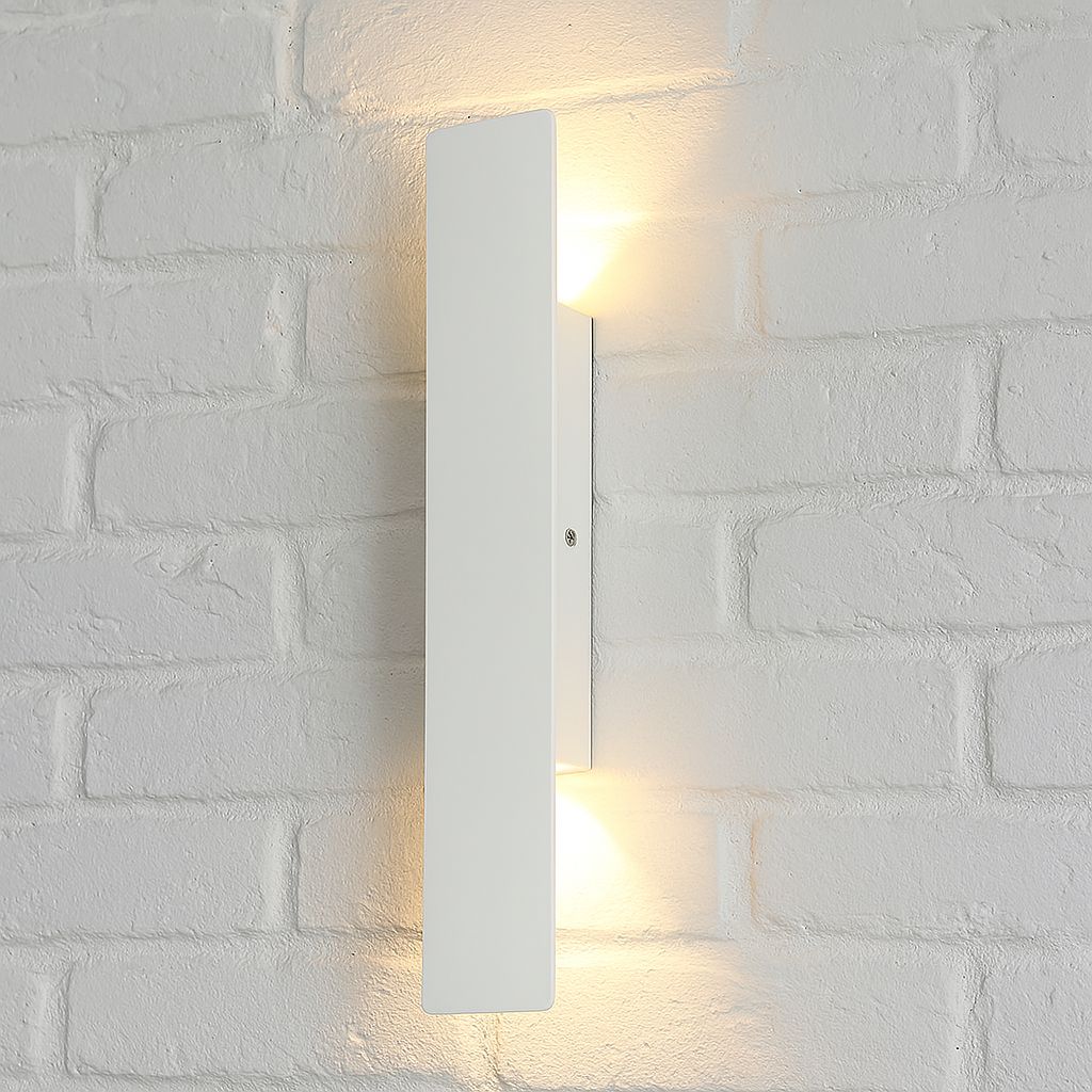Moderne Buitenwandlampen met Witte LED's, Weerbestendig