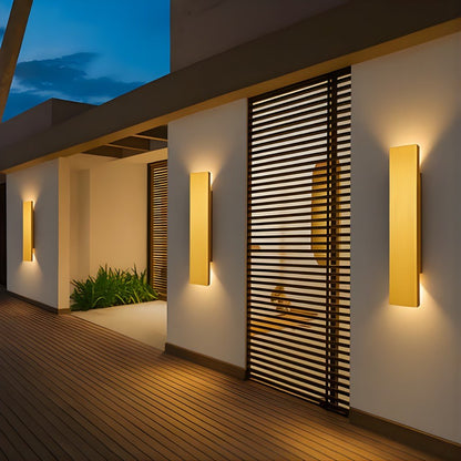 Applique Da Esterno Moderne LED Resistenti Alle Intemperie - Illuminazione A Parete Elegante