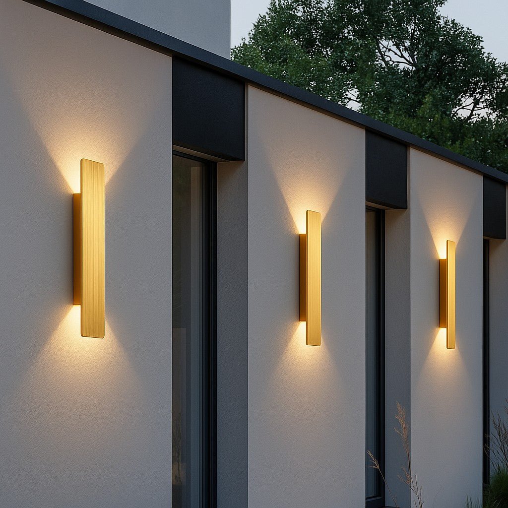 Applique Da Esterno Moderne LED Resistenti Alle Intemperie - Illuminazione A Parete Elegante