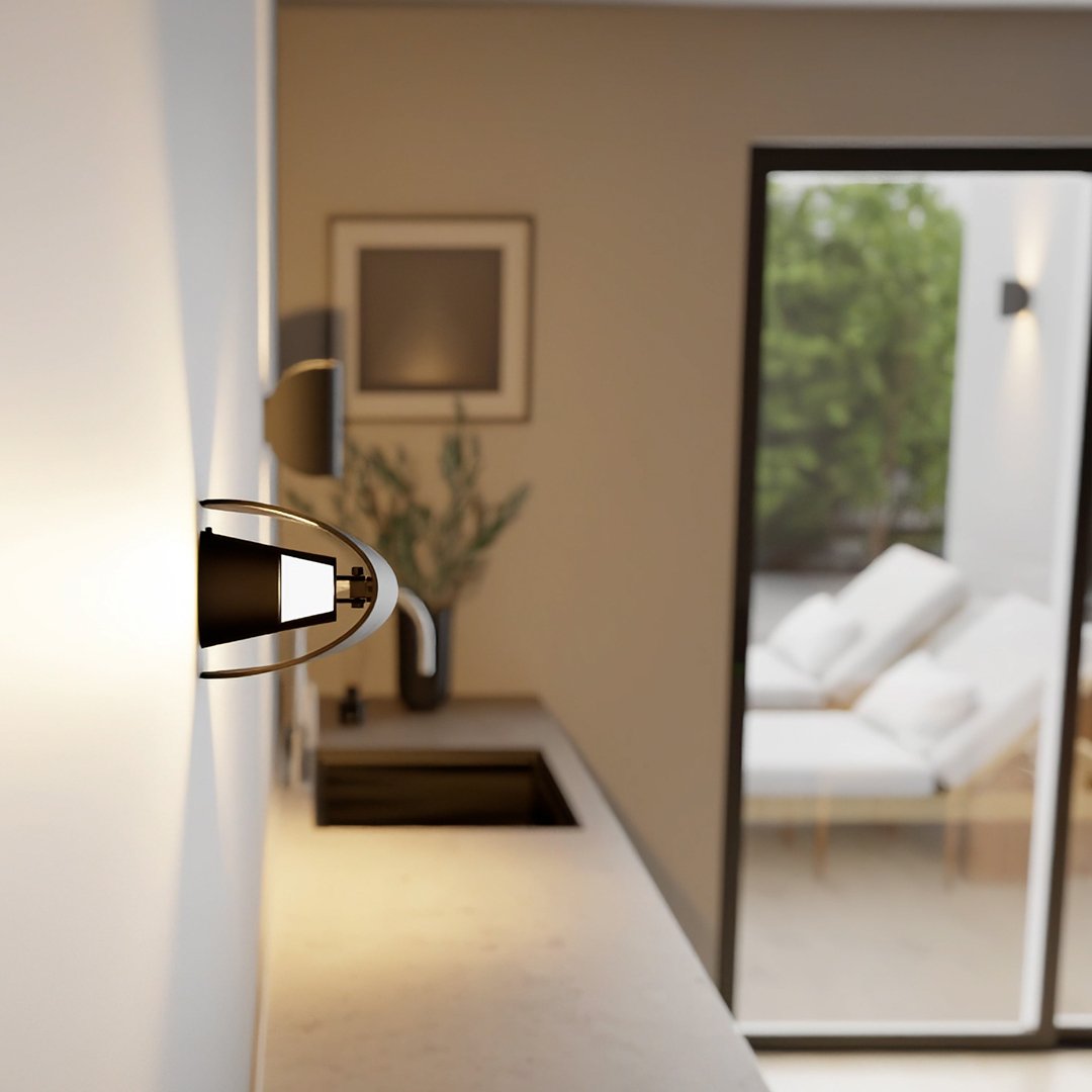 Draaibare LED Wandlamp Waterdicht IP65 - Flexibele Verlichting