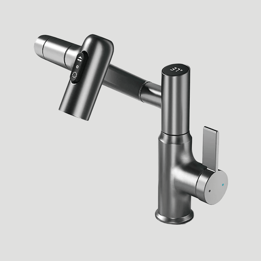 360° Smart Faucet with LED Temperature Display — 4 Colors 5