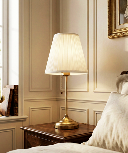 Lampada da Tavolo | Lorenzo – Ottone Spazzolato