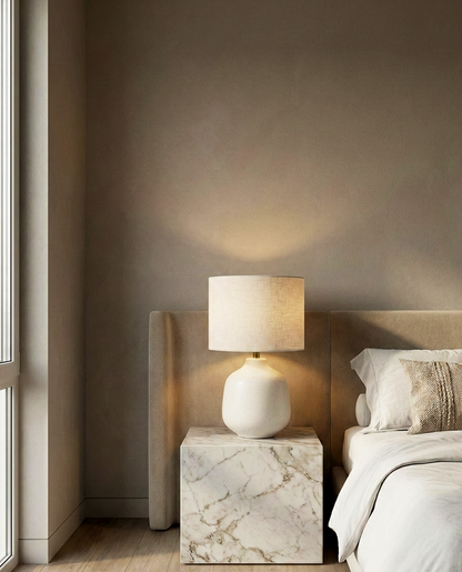 Lampada da Tavolo | Matteo – Ceramica Avorio