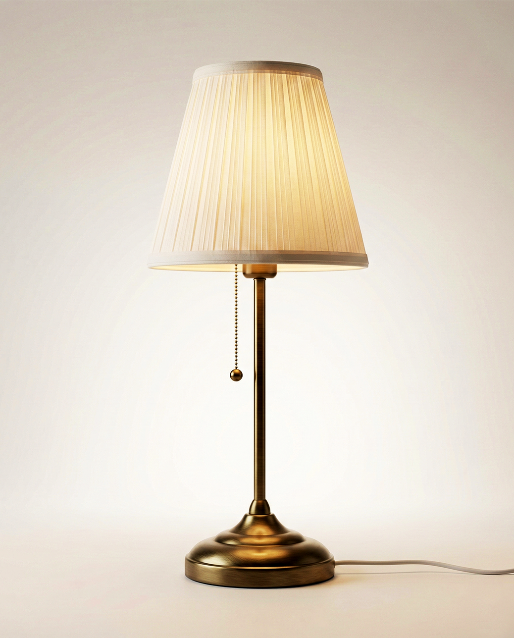 Lampada da Tavolo | Lorenzo – Ottone Spazzolato