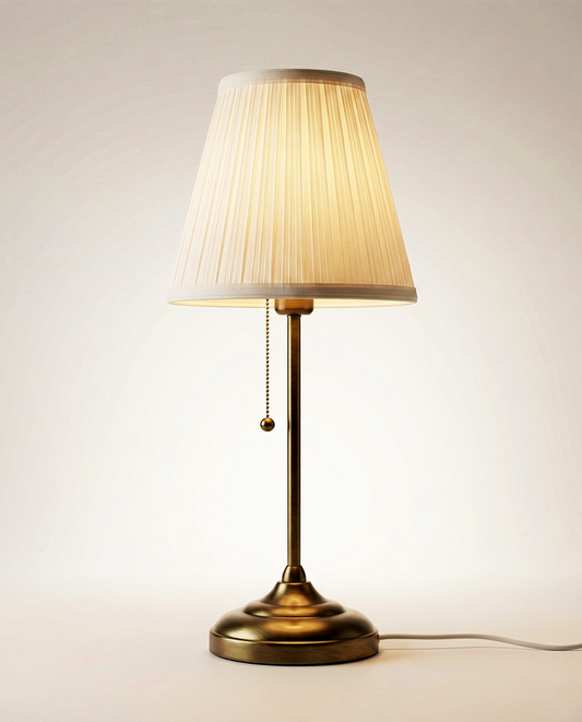 Lampada da Tavolo | Lorenzo – Ottone Spazzolato