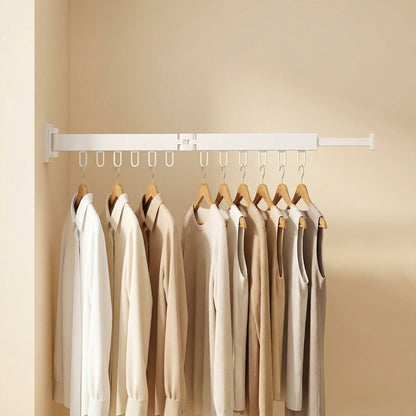 Asciugatrice Estraibile Pieghevole in Acciaio con Design Salvaspazio | Montaggio a Parete per Ottimizzare gli Spazi 10