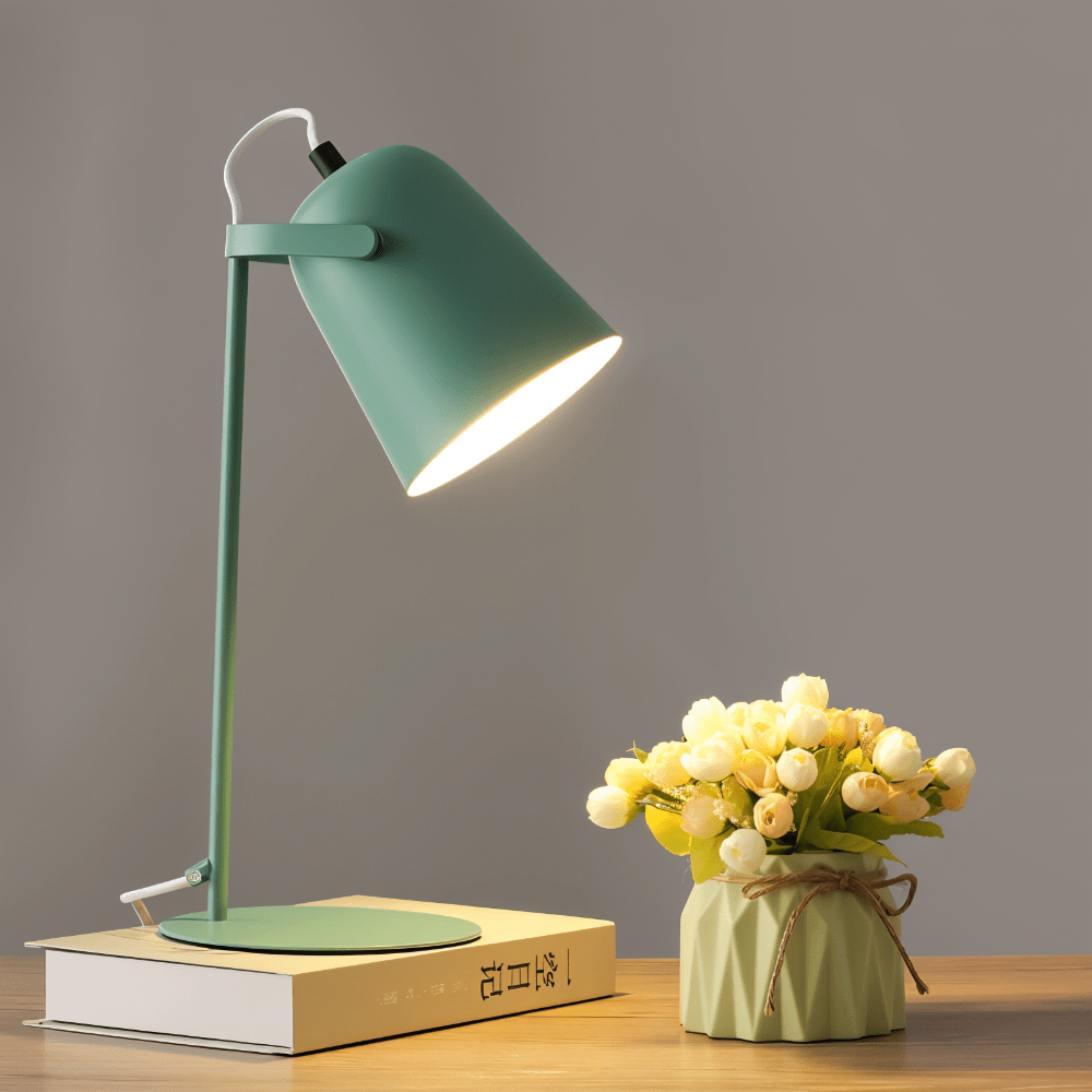 Rotating LED Table Lamp — Eye-Friendly Macaron Color Desk Light 4