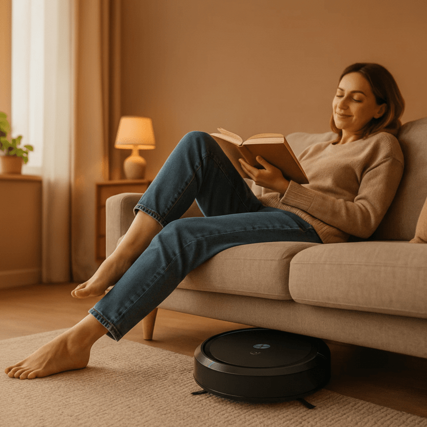 Robot Vacuum Cleaner 2-in-1 with Mop & Smart Navigation — 16h Battery 3