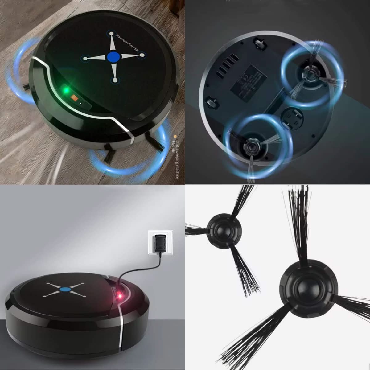 Robot Vacuum Cleaner 2-in-1 with Mop & Smart Navigation — 16h Battery 7