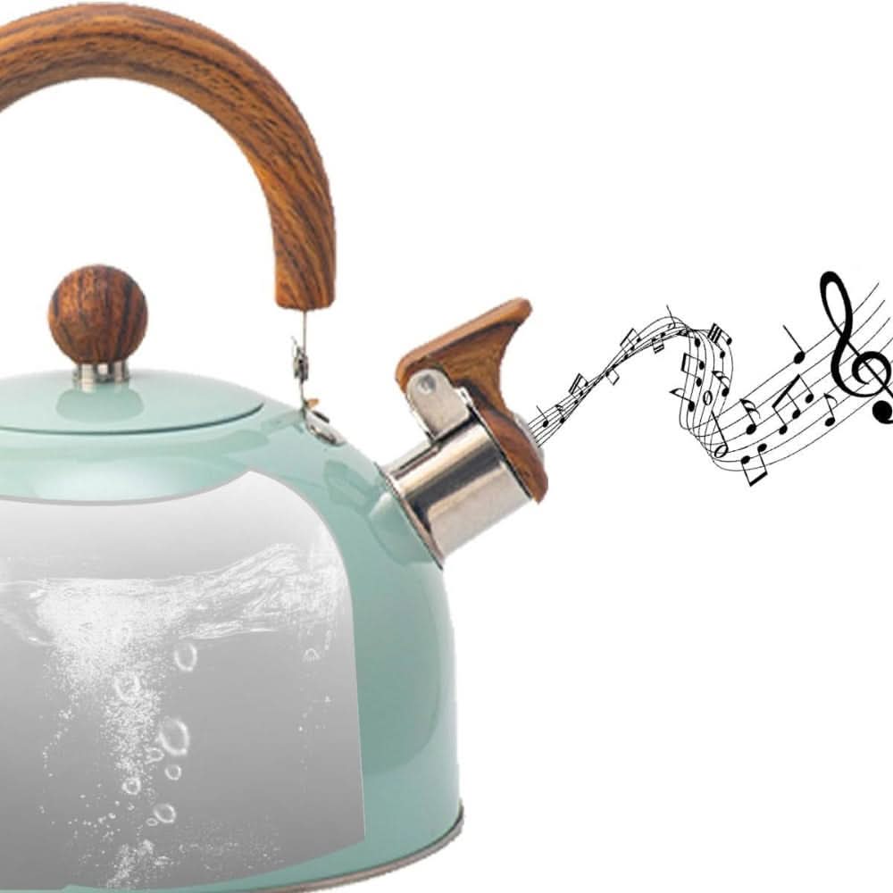 Stainless Steel Stovetop Kettle with Whistle — 2.5 L All Hobs 5