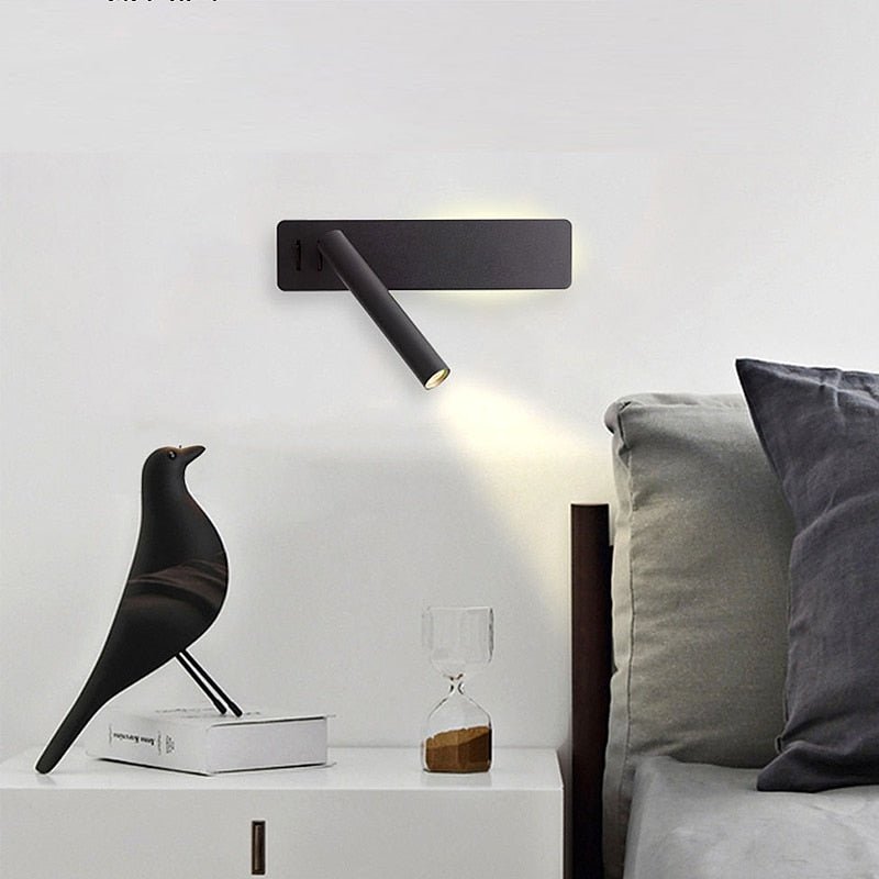 Twirllite – Rotatable LED Wall Lamp for Bedside Reading 4