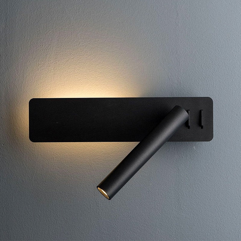 Twirllite – Rotatable LED Wall Lamp for Bedside Reading 5
