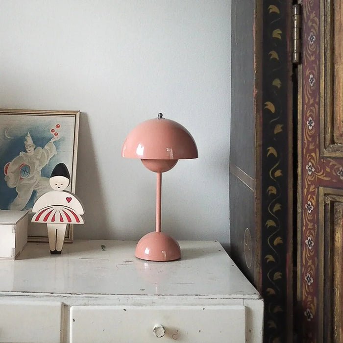 AuroraGlo LED Table Lamp Wireless — Retro Iconic Design 2