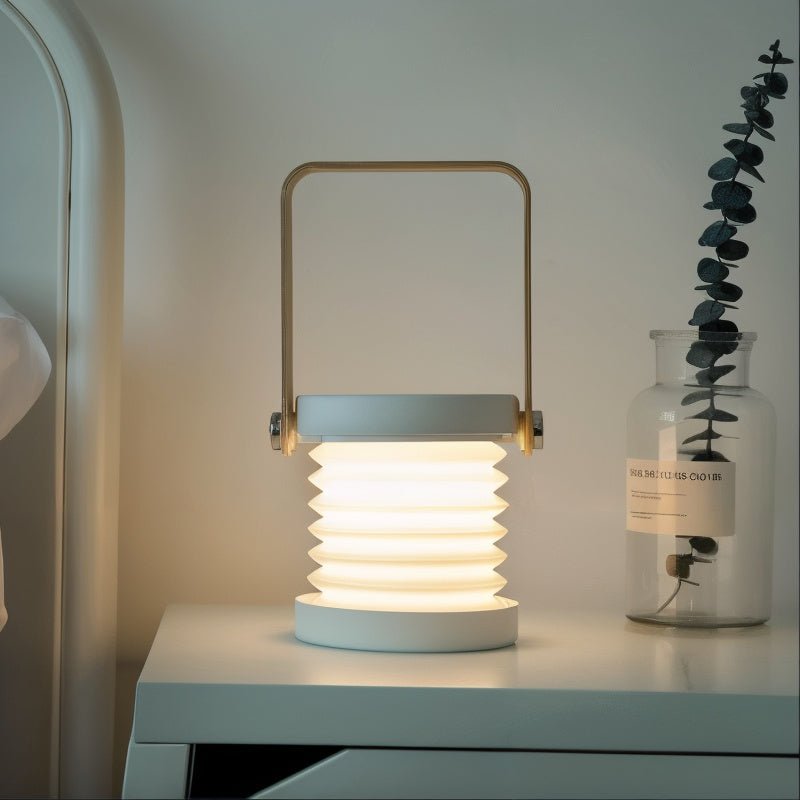Dimmable LED Lantern with USB Charging — Portable Warm Light 4
