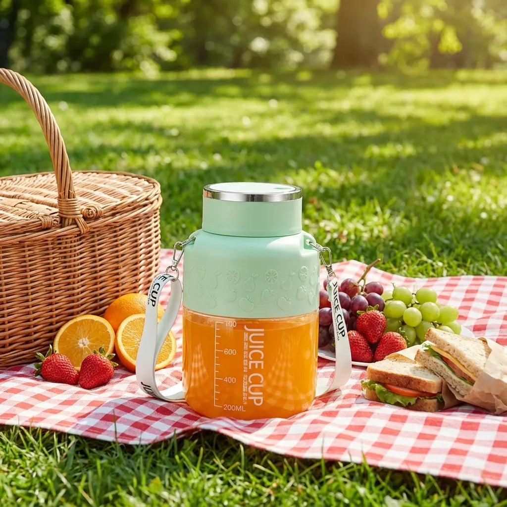 BlendGo - Frullatore Portatile con 10 Lame e Motore Potente