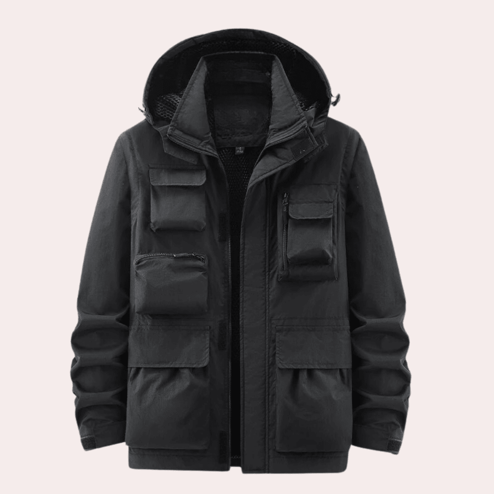 Men's Waterproof Winter Parka — Down Fill Regular Fit Jacket 1