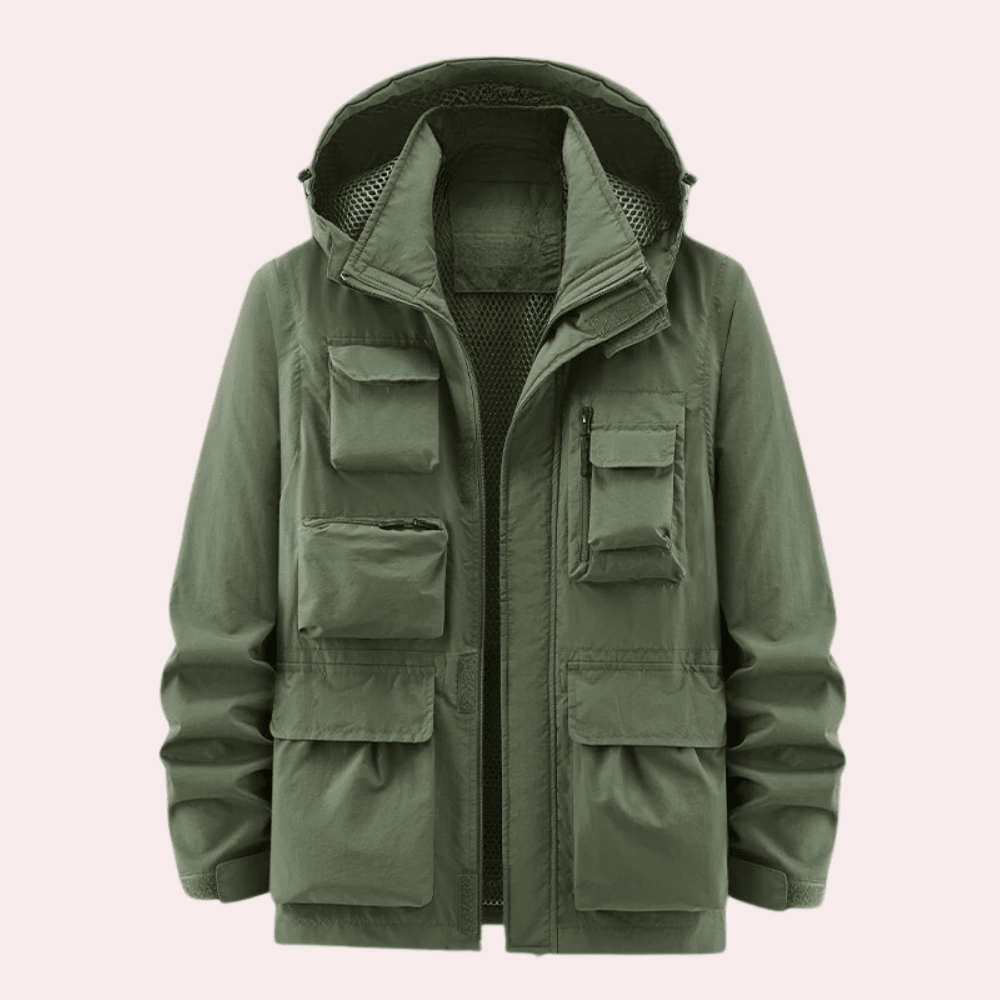 Men's Waterproof Winter Parka — Down Fill Regular Fit Jacket 2