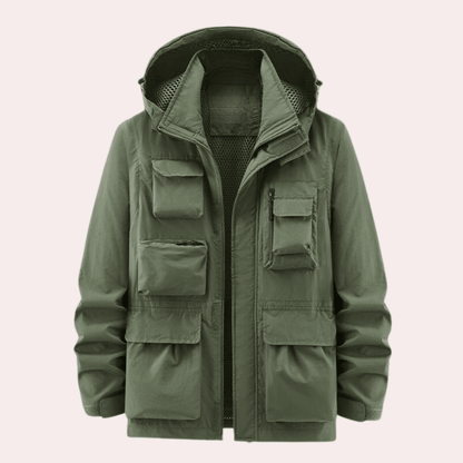 Men's Waterproof Winter Parka — Down Fill Regular Fit Jacket 2