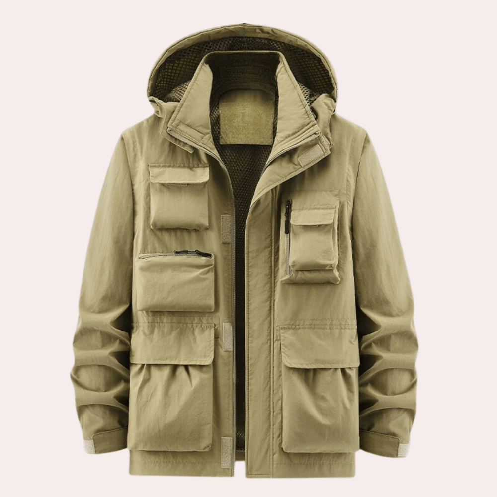 Men's Waterproof Winter Parka — Down Fill Regular Fit Jacket 3