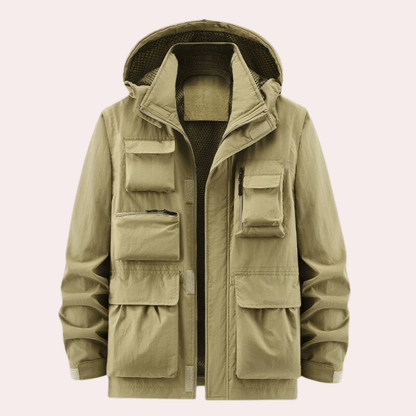 Men's Waterproof Winter Parka — Down Fill Regular Fit Jacket 3