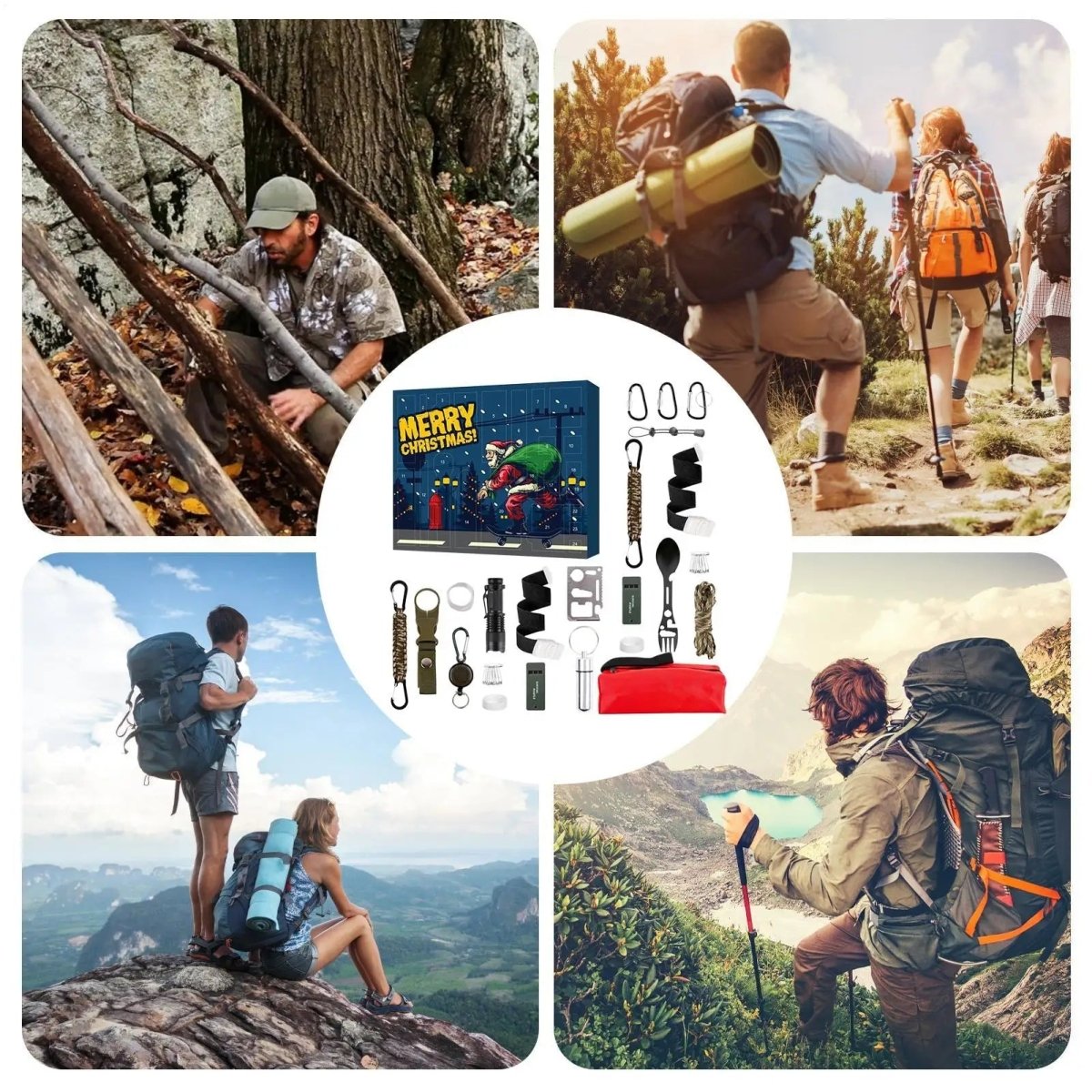 Survival Advent Calendar — 24 Bushcraft Outdoor Tools Gift 5