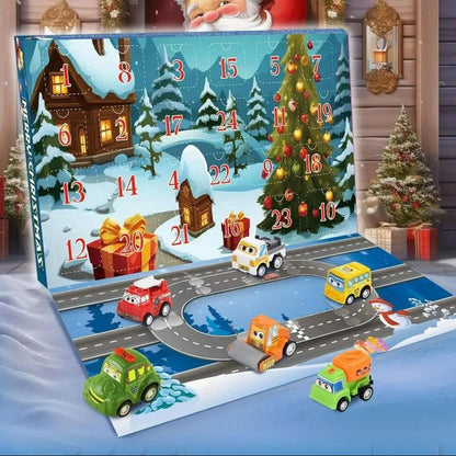 Car Advent Calendar 2026 — 24 Miniature Vehicles for Kids 4