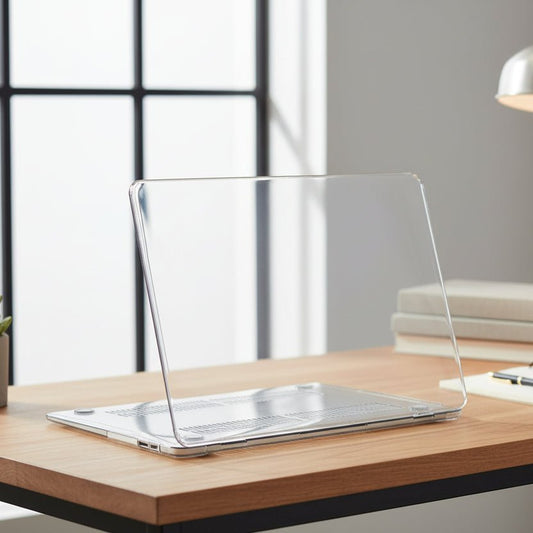 ClariView Transparent MacBook Air & Pro Case — Full 360° Protection 1