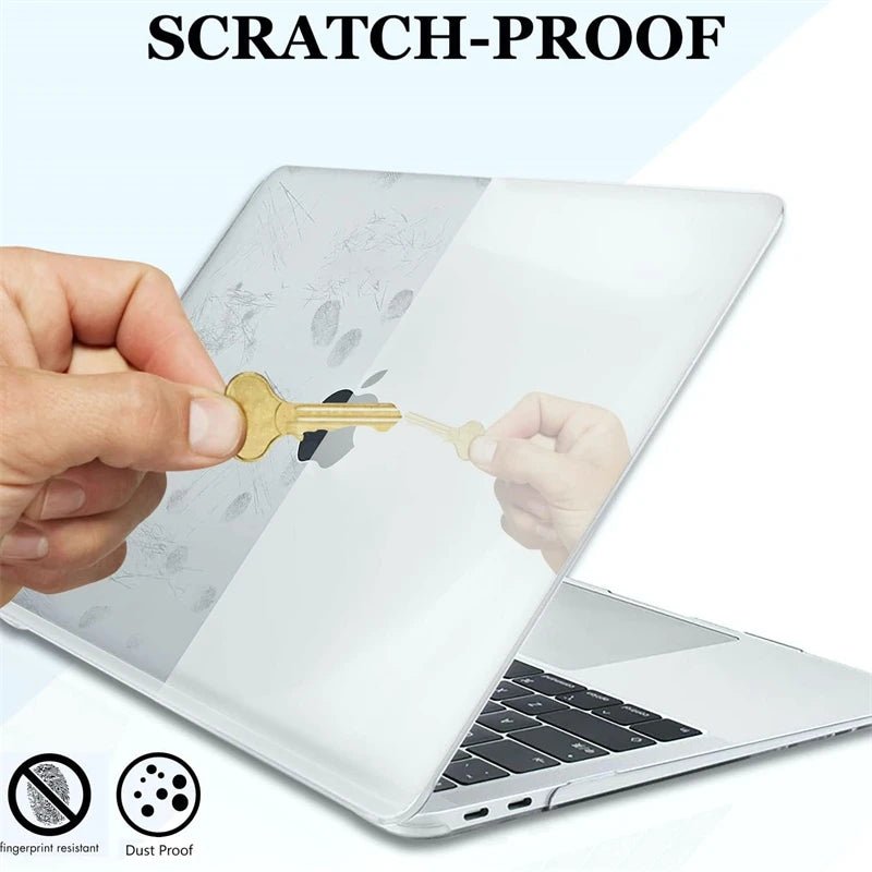 ClariView Transparent MacBook Air & Pro Case — Full 360° Protection 3