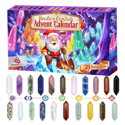 GemSpark Advent Calendar 2025 — 24 Unique Crystals Countdown 1