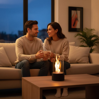 Tafelhaard op Bio-ethanol zonder Rook - Modern & Draagbaar Ontwerp