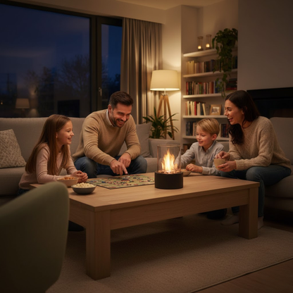 Tafelhaard op Bio-ethanol zonder Rook - Modern & Draagbaar Ontwerp