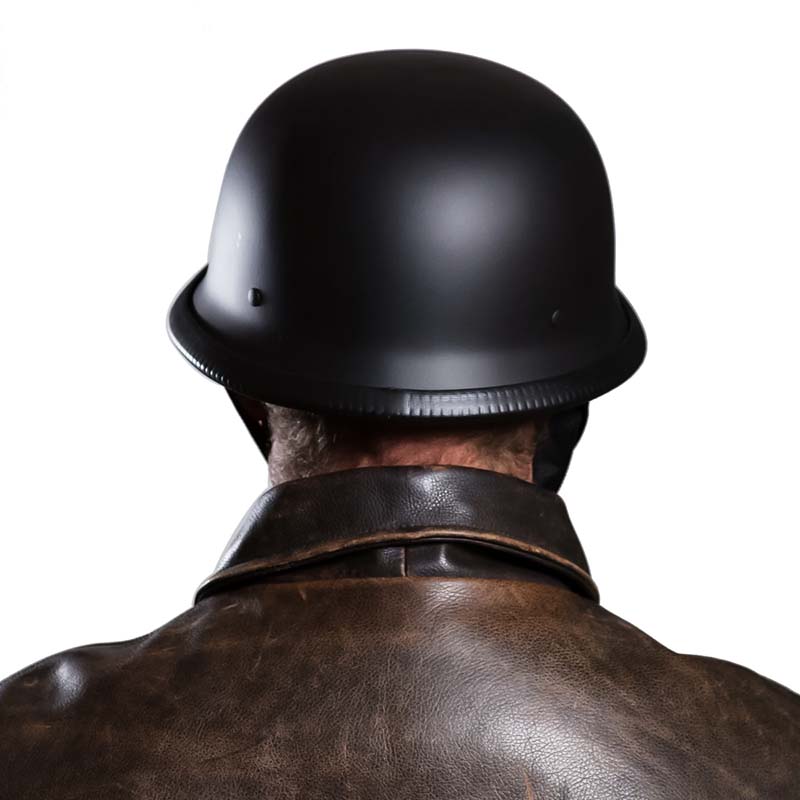 Casco Mezza Faccia Fuorilegge - Stile Vintage e Sicurezza Moderna 4