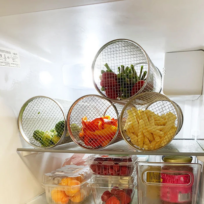 RVS Draaiend Grillmandje