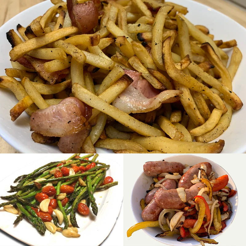 RVS Draaiend Grillmandje