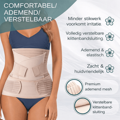 3 in 1 Postpartum Belly Band — Adjustable Waist & Pelvis Support 6