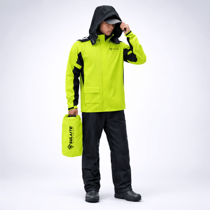 Waterproof Two-Piece Rain Suit — Lightweight Breathable Unisex 1