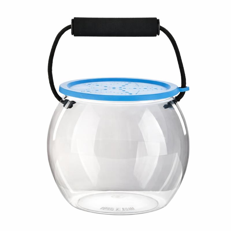 Acquario Portatile Trasparente da Spiaggia e Casa