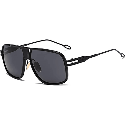 Occhiali da Sole Aviator Uomo Montatura Lega Leggera UV400