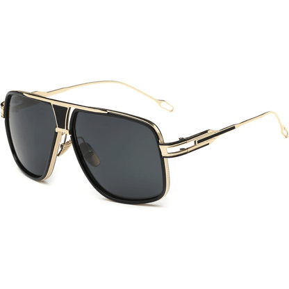 Occhiali da Sole Aviator Uomo Montatura Lega Leggera UV400