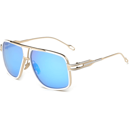 Occhiali da Sole Aviator Uomo Montatura Lega Leggera UV400