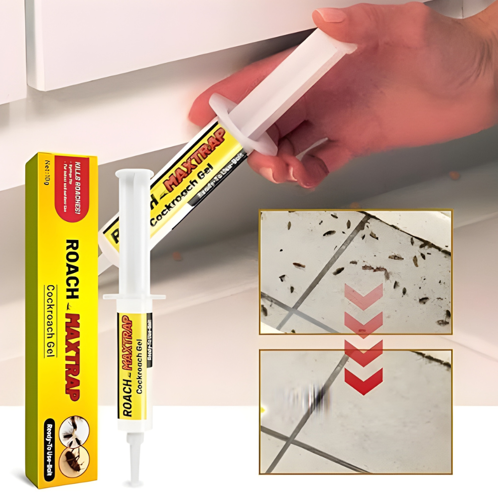 Gel Esca Anti Scarafaggi Inodore Sicuro per Uso Domestico