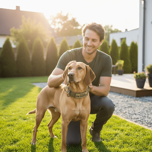 Verstelbare Tactische Hondenhalsband van Nylon - Comfort en Duurzaamheid