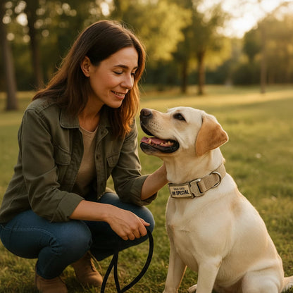 Verstelbare Tactische Hondenhalsband van Nylon - Comfort en Duurzaamheid