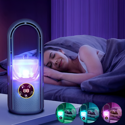 Stille Draagbare Airconditioner Zonder Bladen - Efficiënte Lucht