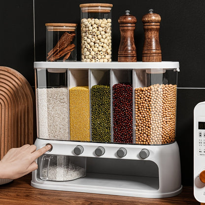 Multivak Broodtrommel voor Granen met Luchtdichte Deksel en Knopdispenser